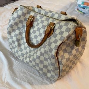 Damier Azur canvas Speedy 30